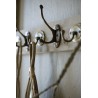 patere double crochet metal dore laiton vintage ib laursen