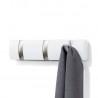 Umbra wall hook flip 3 hooks white 