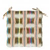 coussin assise coton tissage ikat colore madam stoltz