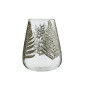 Vase verre pétales incrustés Madam Stoltz Vase verre pétales incrustés Madam Stoltz
