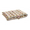 matelas de sol motif ikat tisse coton multicolore madam stoltz