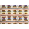 matelas de sol motif ikat tisse coton multicolore madam stoltz