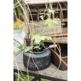 Cache-pot béton style antique IB Laursen Akropolis