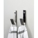 patere design metal argent industriel house doctor bath set de 3