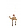 decoration a suspendre carillon clochette chameau fer laiton madam stoltz