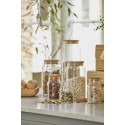 bocal de conservation verre bambou 1 litre ib laursen