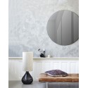 Miroir rond épuré gris House Doctor Walls D 50 cm