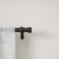 tringle a rideaux extensible moderne metal noir umbra cappa tringle a rideaux extensible moderne metal noir umbra cappa