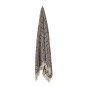 bloomingville plaid chic coton recyle gris ghina