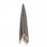 bloomingville plaid chic coton recyle gris ghina