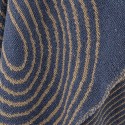 plaid chic neo art deco bleu motif geometrique bloomingville tiffanie