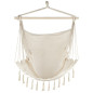 Chaise hamac coton franges IB Laursen