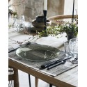 Assiette en verre House Doctor Rain set de 2