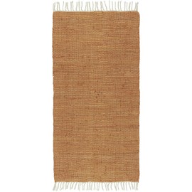 petit tapis de chambre marron coton ib laursen