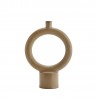 grand bougeoir cercle gres marron madam stoltz