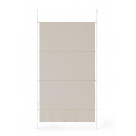 separateur de piece store sans percer tissu beige umbra anywhere