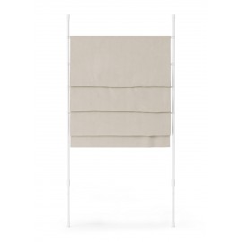 separateur de piece store sans percer tissu beige umbra anywhere