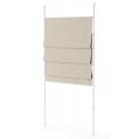 separateur de piece store sans percer tissu beige umbra anywhere