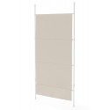 separateur de piece store sans percer tissu beige umbra anywhere