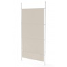 separateur de piece store sans percer tissu beige umbra anywhere