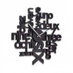 Umbra 118990-040 Lingua wall clock black