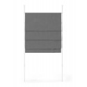 separateur de piece sans percage store gris fonce umbra anywhere