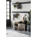 panier tresse rangement mural a suspendre saule naturel ib laursen