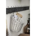 panier tresse rangement mural a suspendre saule naturel ib laursen