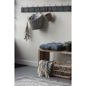 panier tresse rangement mural a suspendre saule naturel ib laursen