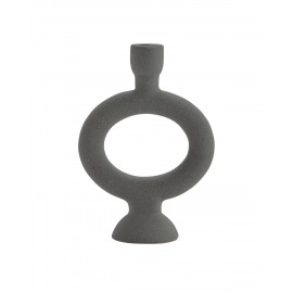 bougeoir design retro gres gris fonce madam stoltz
