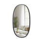 Grand miroir mural caoutchouc Umbra Hub