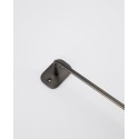 barre porte serviette metal noir patine industriel house doctor