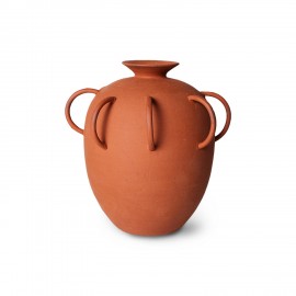 vase terre cuite poignees hk living