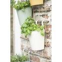 pot de fleur a suspendre metal beige creme ib laursen