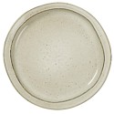 assiette plate irreguliere beige creme gres ib laursen dunes