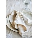 assiette plate irreguliere beige creme gres ib laursen dunes