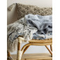 Plaid coton recyclé Bloomingville Sefanit