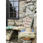 coussin de chaise vert ikat motif tisse madam stoltz coussin de chaise vert ikat motif tisse madam stoltz
