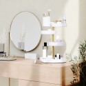 etagere rangement cosmetique maquillage salle de bains umbra pirouette