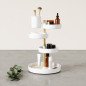 etagere rangement cosmetique maquillage salle de bains umbra pirouette
