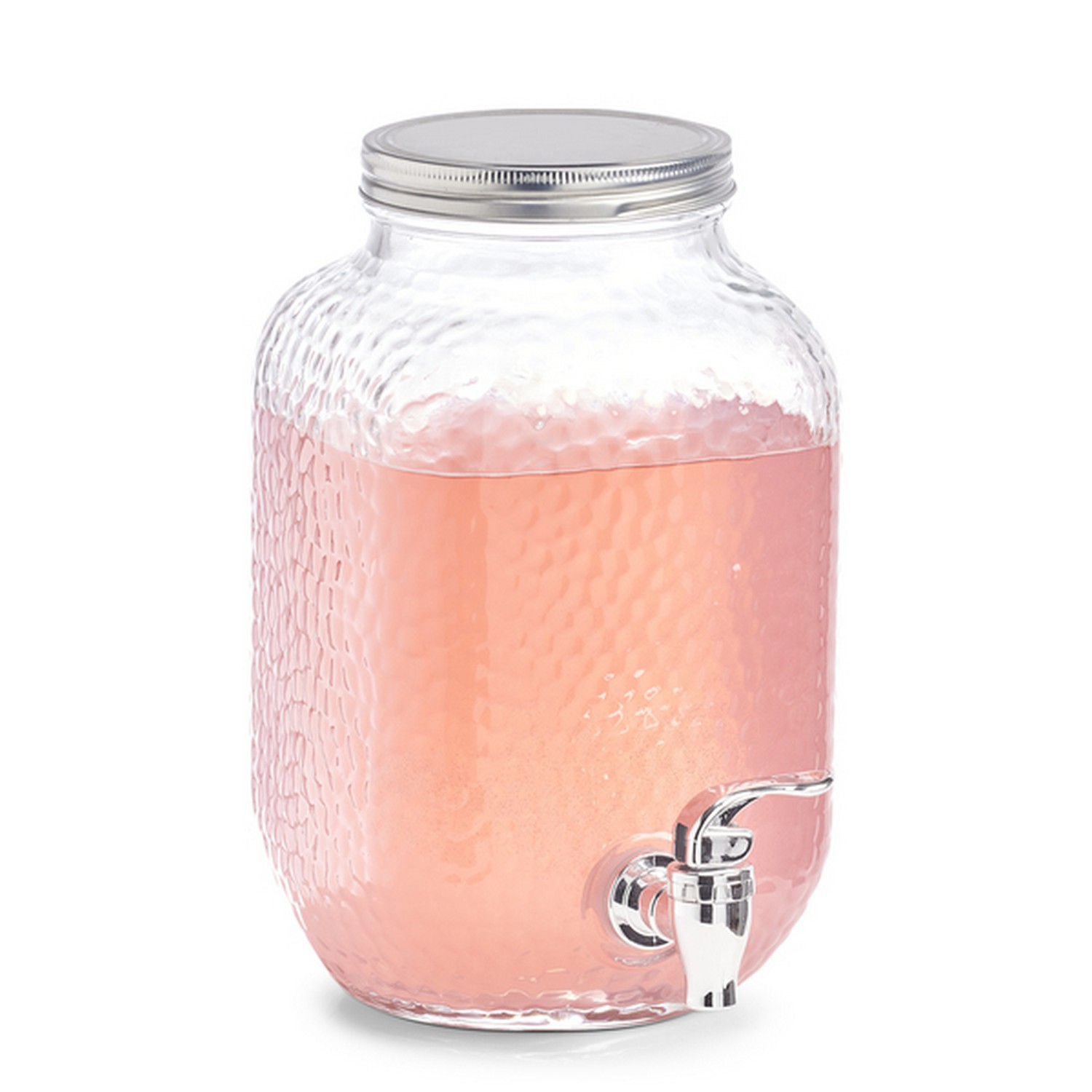 Bocal boisson verre avec robinet Couleur transparent Zeller Present