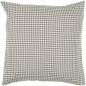 housse de coussin petits carreaux gris coton ib laursen