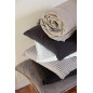 housse de coussin petits carreaux gris coton ib laursen