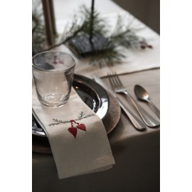 assiette plate noire irreguliere gres rustique ib laursen