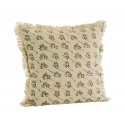 grande housse de coussin coton beige imprime madam stoltz