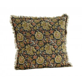 Housse de coussin coton fleuri Madam Stoltz