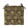 coussin de chaise ornement floral coton madam stoltz