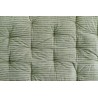 coussin long de banc coton vert raye madam stoltz
