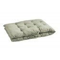 matelas de sol imprime coton vert raye madam stoltz