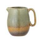 petite carafe gres vert rustique bloomingville dahlia